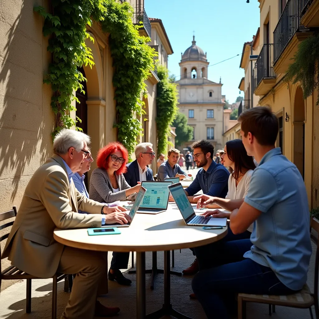 Supporting visual content